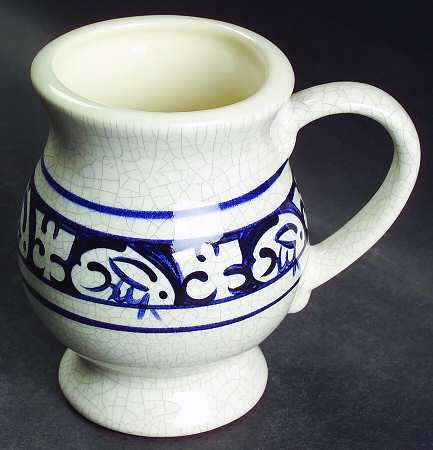 Dedham Rabbit Pedestal Mug