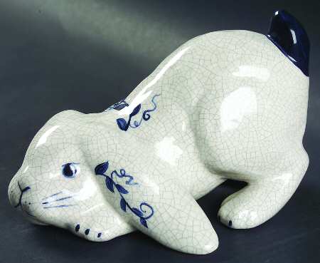 Dedham Rabbit Crouching Rabbit Figurine