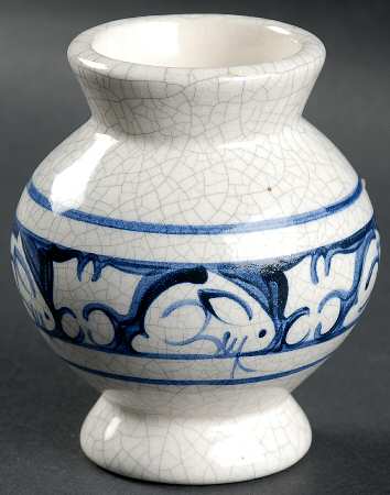 Dedham Rabbit 3" Bud Vase