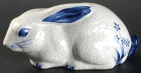 Dedham Rabbit Crouching Rabbit Figurine