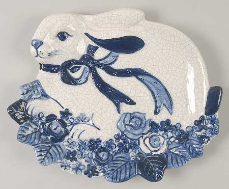 Dedham Rabbit Canape Plate