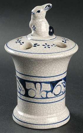 Dedham Rabbit Toothbrush Holder