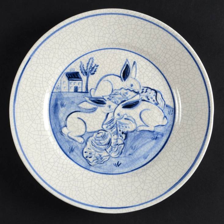 Dedham Rabbit Luncheon/Salad Plate