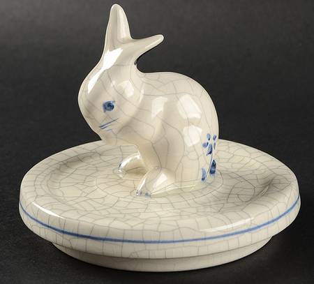 Dedham Rabbit Lid for 4" Round Box