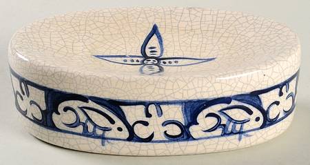 Dedham Rabbit Oval Soap Dish