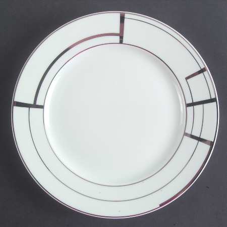 Art Deco Salad/Dessert Plate
