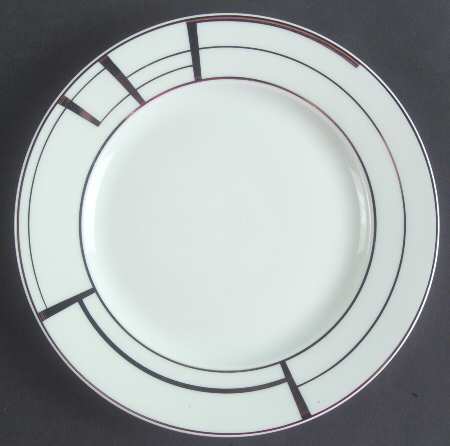 Art Deco Salad Plate