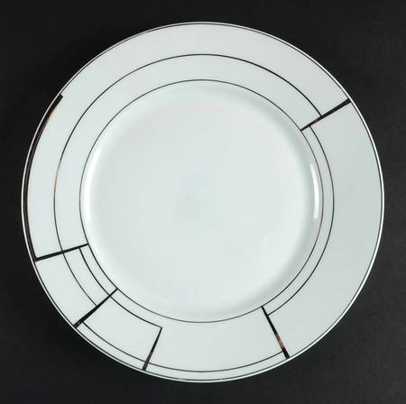 Art Deco Dinner Plate