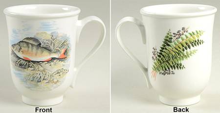 Compleat Angler Fern Beaker (English Mug)