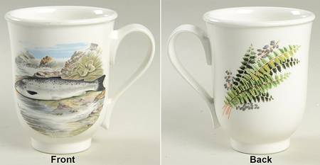 Compleat Angler Fern Beaker (English Mug)