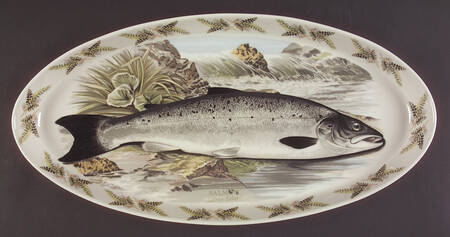 Compleat Angler Fern 18" Oval Baker