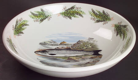 Compleat Angler Fern 13" Pasta Serving Bowl