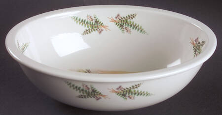 Compleat Angler Fern 9" Sovereign Deep Oval Bowl
