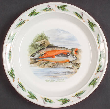 Compleat Angler Fern Salad Plate