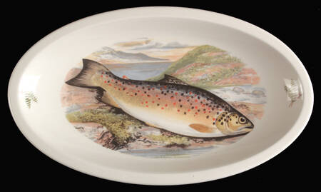Compleat Angler Fern 13" Oval/Low Sovereign Server