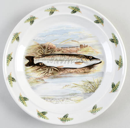 Compleat Angler Fern Dinner Plate