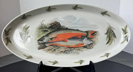 Compleat Angler Fern 19" Oval Baker