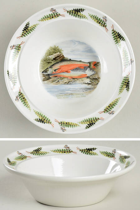 Compleat Angler Fern Oatmeal Bowl