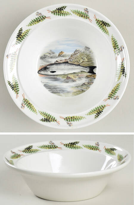 Compleat Angler Fern Oatmeal Bowl