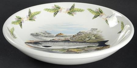 Compleat Angler Fern 10" Pasta Serving Bowl