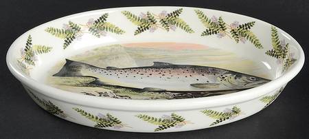 Compleat Angler Fern 11" Oval Baker
