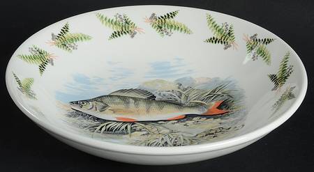 Compleat Angler Fern 10" Pasta Serving Bowl