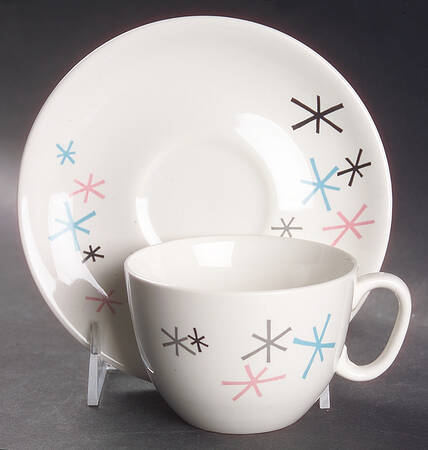 Jacks Flat Cup & Saucer Set