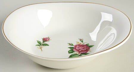 Old Rose (Preview, Bone Ash Glaze) Lugged Cereal Bowl