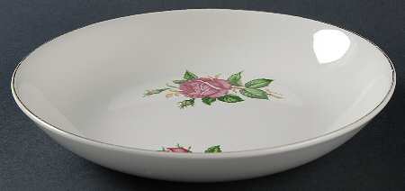 Old Rose (Preview, Bone Ash Glaze) Coupe Soup Bowl