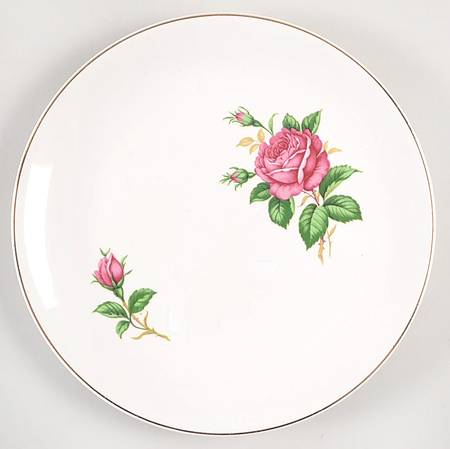 Old Rose (Preview, Bone Ash Glaze) Salad Plate