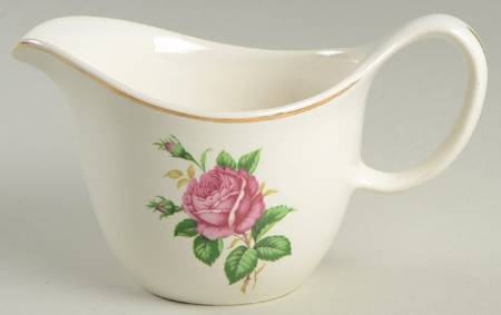 Old Rose (Preview, Bone Ash Glaze) Creamer