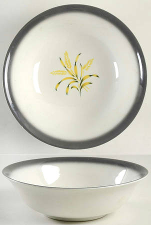 Wheat 9" Round Vegetable Bowl