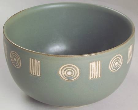 Bongo (Green) Coupe Cereal Bowl