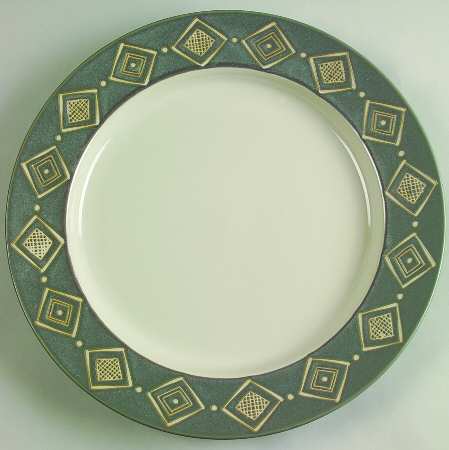 Bongo (Green) 12" Chop Plate (Round Platter)