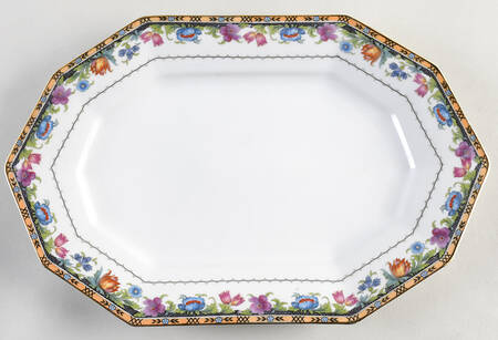 Newport (White) 14" Oval Serving Platter