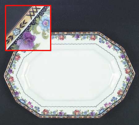 Newport (White) 12" Oval Serving Platter