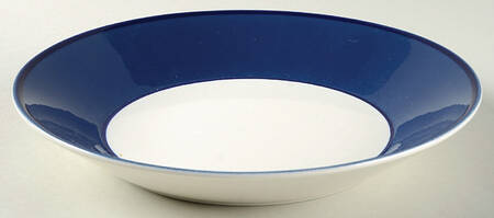 Spa Blueberry (Blue Trim) Coupe Soup Bowl