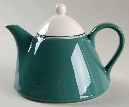 Spa Spruce Green Teapot & Lid