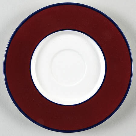 Spa Maroon Saucer for Flat Cup