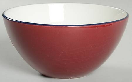 Spa Maroon Coupe Cereal Bowl