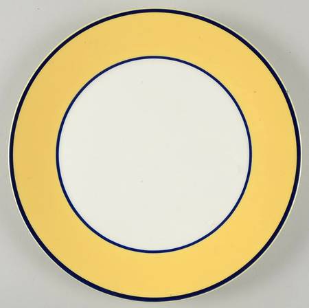 Spa Bright Yellow Dinner Plate