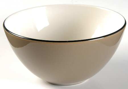 Spa Taupe (Rim) Coupe Cereal Bowl