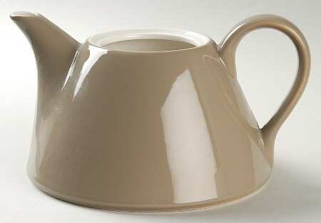 Spa Taupe (Rim) Teapot No Lid