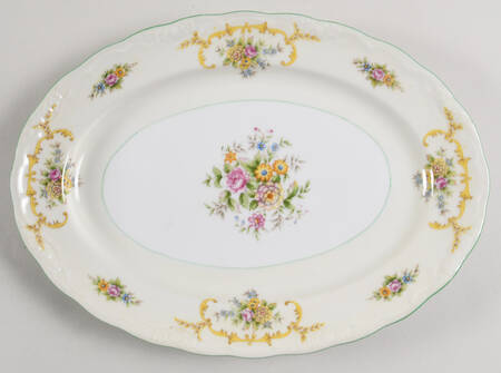 PRJ6 11" Oval Serving Platter