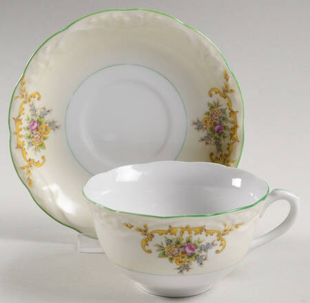 PRJ6 Footed Cup & Saucer Set