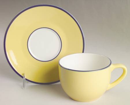 Spa Yellow Breakfast Cup & Saucer Set