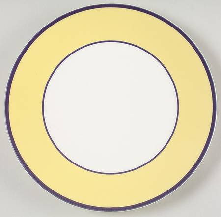 Spa Yellow Coupe Salad Plate