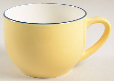 Spa Yellow Flat Cup