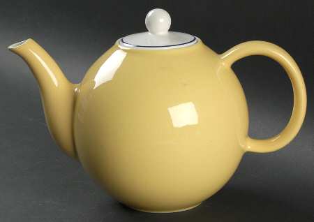 Spa Yellow Teapot & Lid