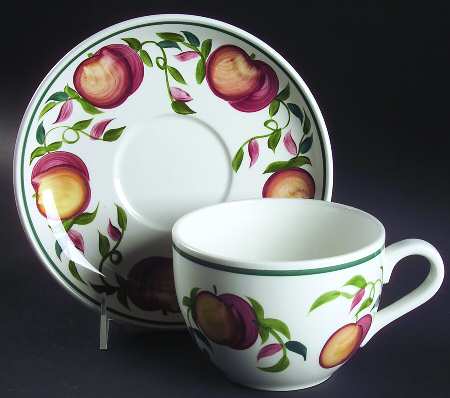 Orchard Fruit Jumbo Cup & Saucer Set